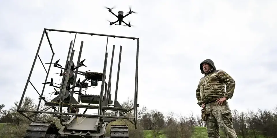 Ukraine’s Robo-Combined Arms: Drones Scout, Ground Robots Deliver