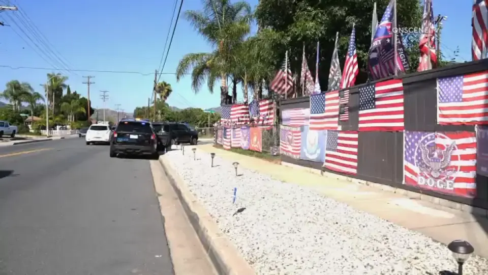 Death follows unprovoked attack outside Escondido Trump-themed home