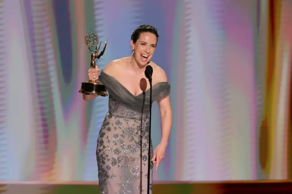 Kate O'Flynn Claims First Emmy for 'Widow's Bay' Amid Apple TV's Record-Breaking Sweep