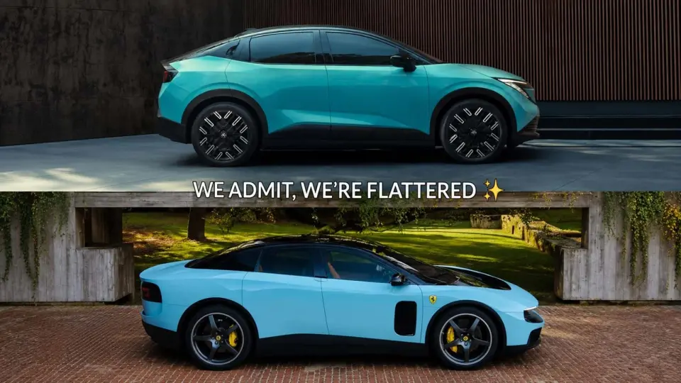 Nissan Embraces Leaf–Luce Look-Alike Buzz, Teases Ferrari