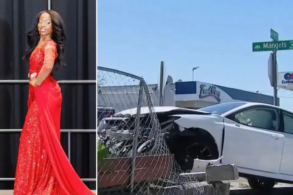Oakland beauty queen critically injured after car driven by 4- and 6-year-olds hits her