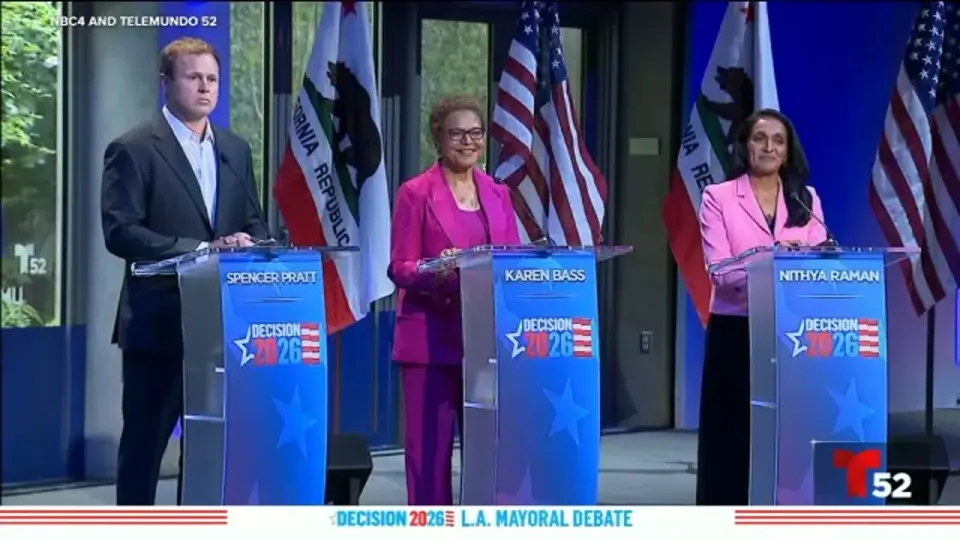 LA mayoral showdown: Bass, Pratt and Raman clash over homelessness, fires and Hollywood comeback