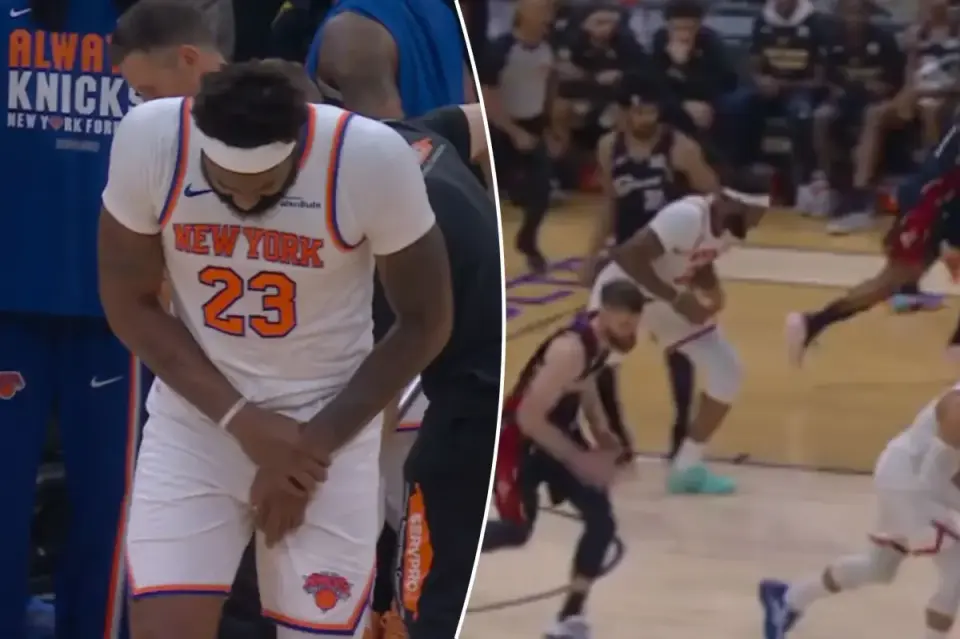 Knicks' Finals Bid Hangs on Robinson's Broken Pinky