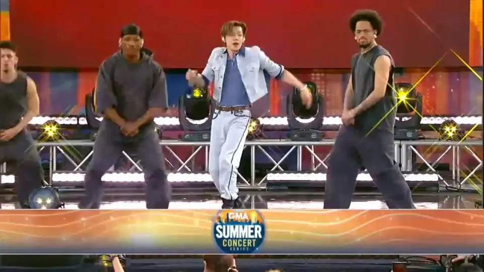 Yeonjun Makes Central Park Splash With Solo Set on GMA Summer Concert Series