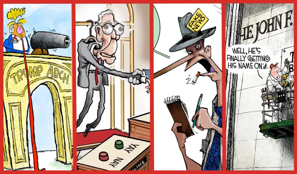 Cartoonists React to 2026 Political Landscape