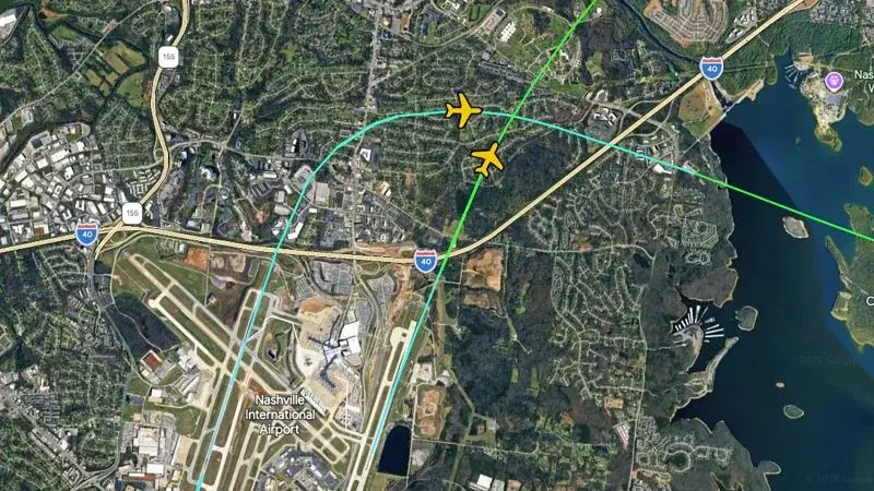 Southwest jets narrowly avert collision near Nashville airport