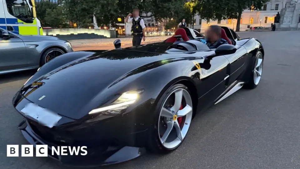 London crackdown nets £3.7m Ferrari among 90 cars seized for antisocial driving
