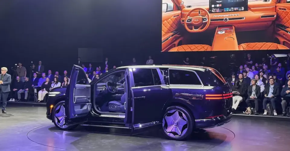 Genesis GV90 Debuts Ultra-Luxe SUV With Hidden Coach Doors