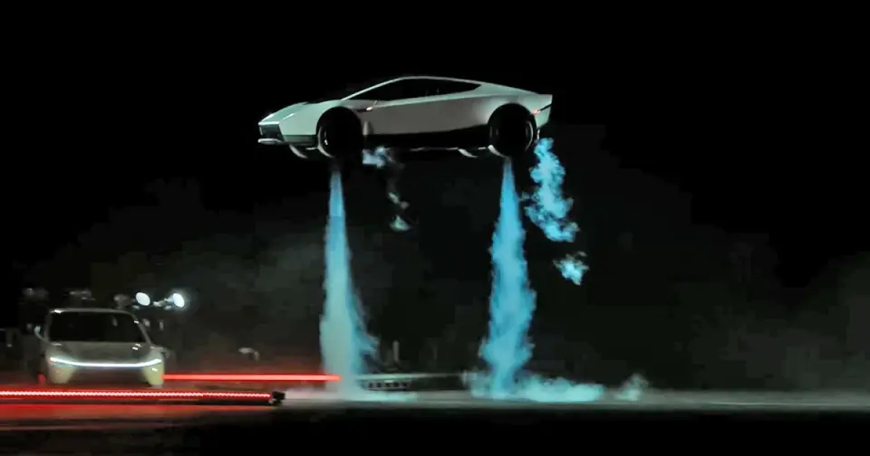 Tesla's Flying Roadster Debuts After Nine-Year Delay, But FAA Says It's Not an Aircraft