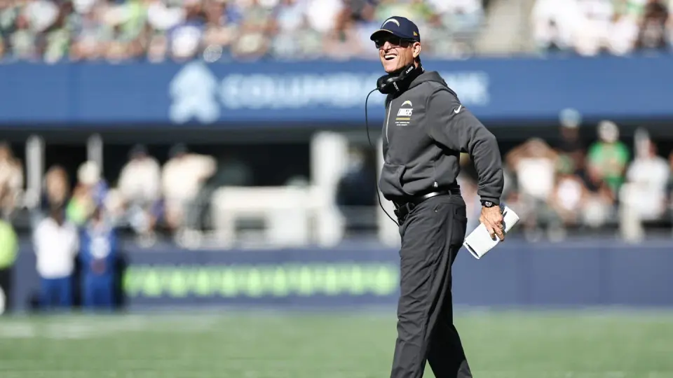 Chargers' 0-4 Start Sparks Harbaugh's Sharp Rebuke of Reporter on Herbert's Protection