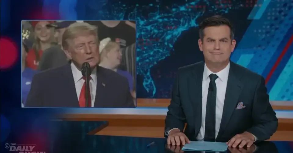 Late-Night Hosts Mock Trump’s Midterm Rallies and His Focus on Male Physiques