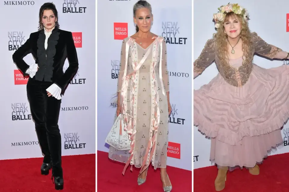Sarah Jessica Parker's Ribbon-Wrapped Braid Anchors NYC Ballet Gala