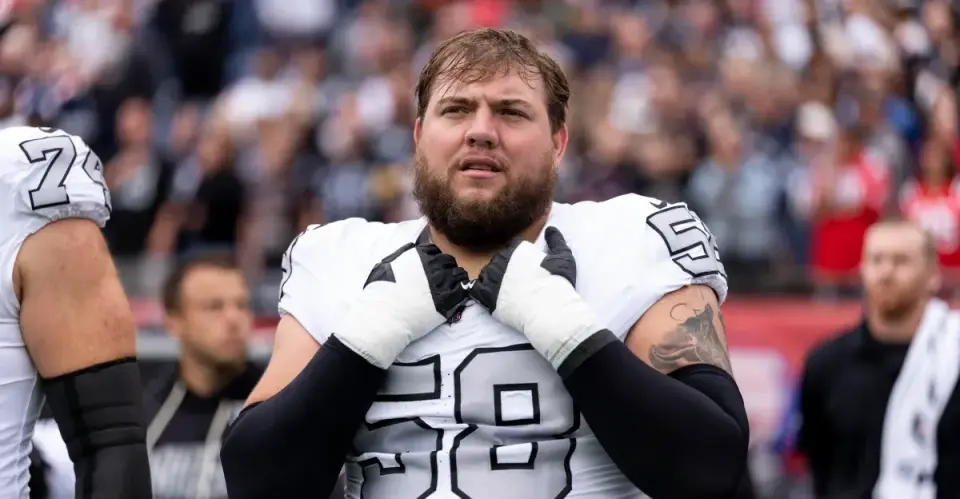 Raiders Guard Powers-Johnson Misses Practice With Back Injury