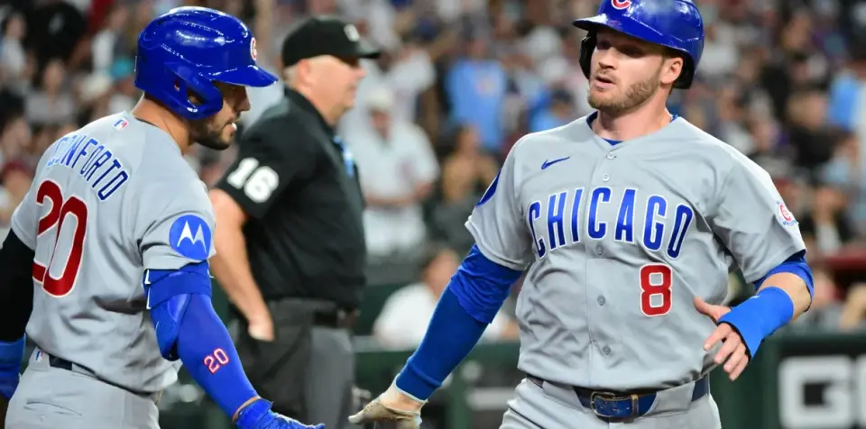 Conforto's Big Night Pushes Cubs Past Diamondbacks in 7-0 Win