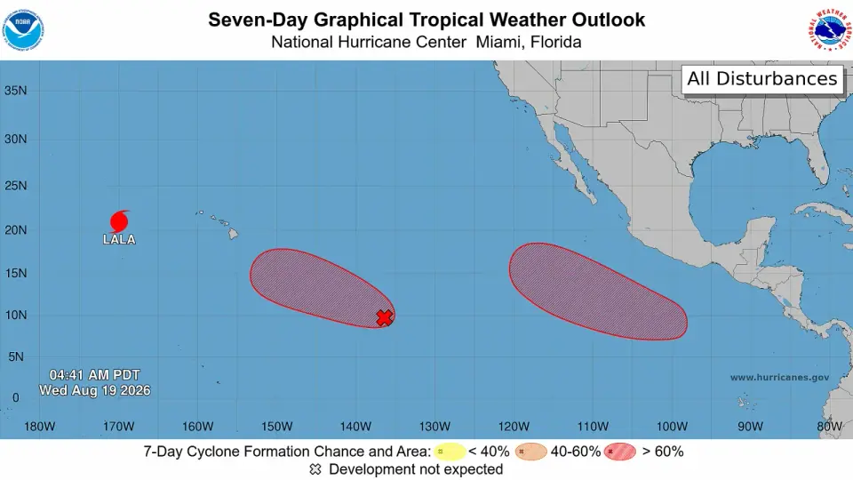 Hawaii Braces for New Tropical Storm as Moke Eyes the Big Island
