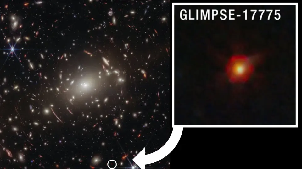 Webb telescope uncovers a black hole star among the early-universe 'little red dots'
