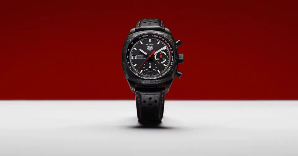 TAG Heuer Launches 500-Piece Carbon Monza Flyback for F1 Season