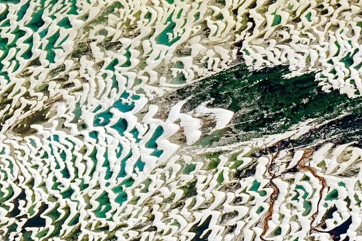 Desert Dunes Meet Freshwater Lagoons in Lençóis Maranhenses