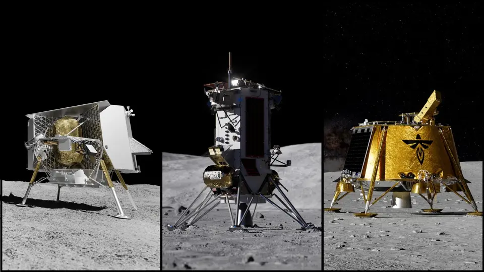 NASA funds quartet of robotic lunar landers to advance Moon Base ambitions
