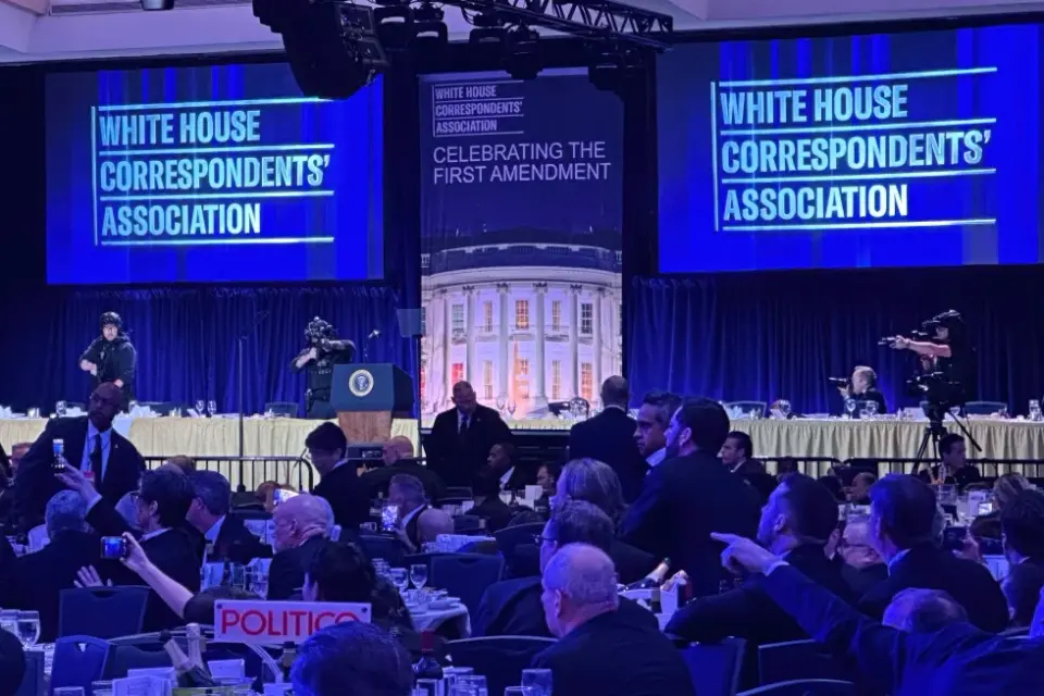 Armed attacker targets officials at White House correspondents’ dinner; Trump unharmed