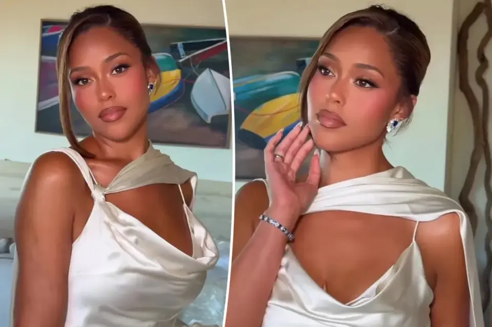 Jordyn Woods’s wedding glow powered by a $20 makeup-sealant hack
