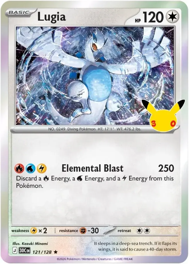 Lugia and Ho-Oh Spark Deck Talk in Pokémon's 30th Celebration Reveal